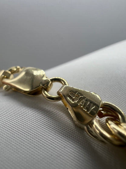 9ct Yellow Gold 6mm Rope Chains & Bracelets - 7.5, 8.5, 18, 20, 22, 24, 28, 30, 34 Inch - Full UK Hallmark