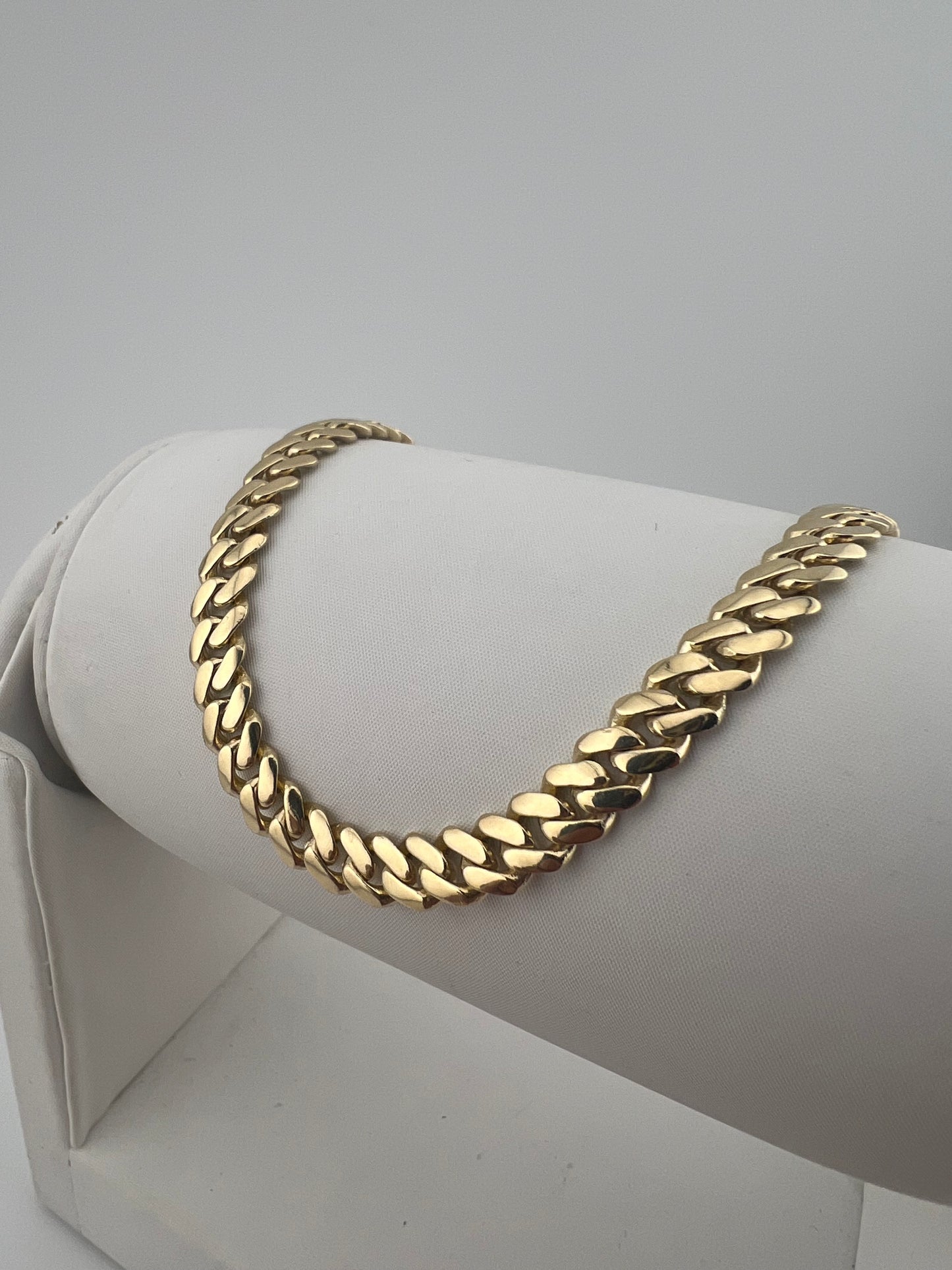9ct Solid Gold Cuban Bracelet 8 INCH - 6mm Cuban Curb  - FULL HALLMARK & BOXED