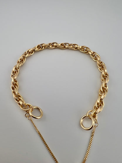9ct Yellow Gold Price Of Wales Padlock Bracelet - 7.5 INCH - Fully Hallmarked
