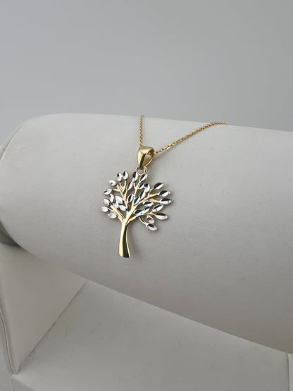 9ct Gold Tree Of Life Pendant - Real Gold Tree Of Life Pendant UK Sale & Boxed