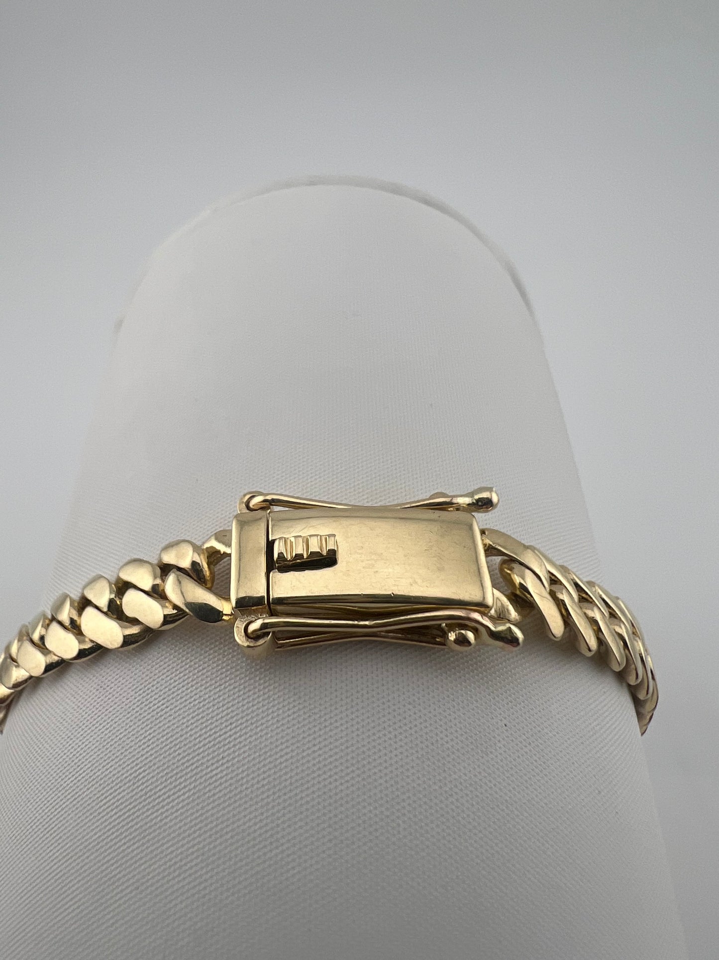 9ct Solid Gold Cuban Bracelet 8 INCH - 6mm Cuban Curb  - FULL HALLMARK & BOXED