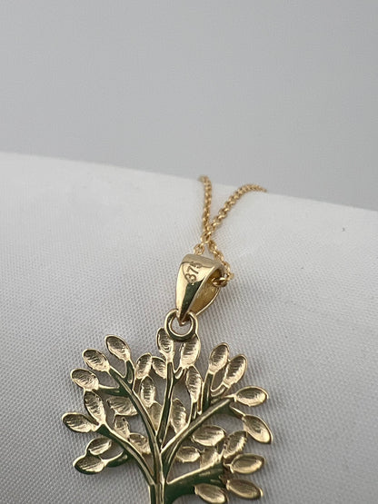 9ct Gold Tree Of Life Pendant - Real Gold Tree Of Life Pendant UK Sale & Boxed