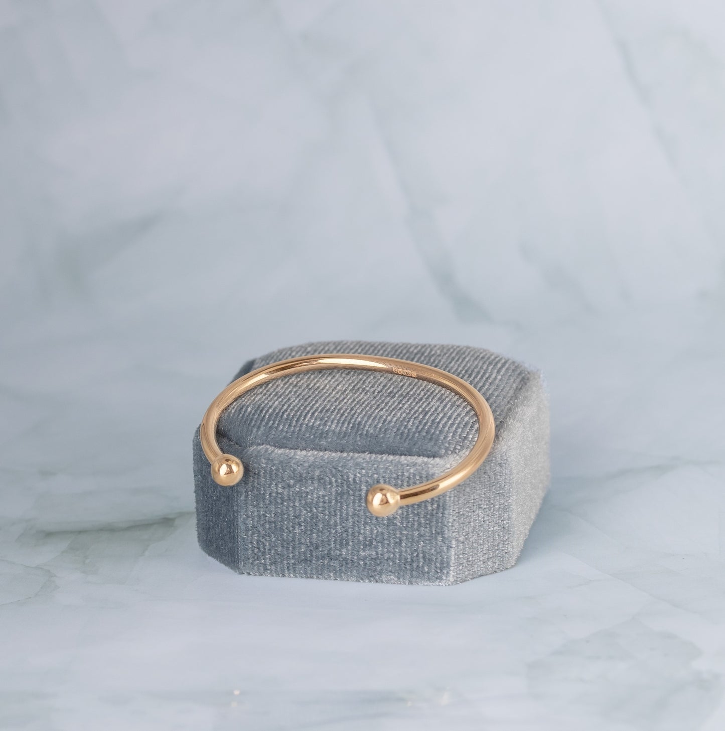 9ct Yellow Gold Baby Torque Bangle