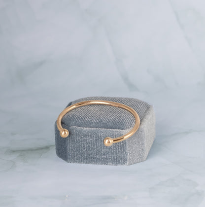 9ct Yellow Gold Baby Torque Bangle