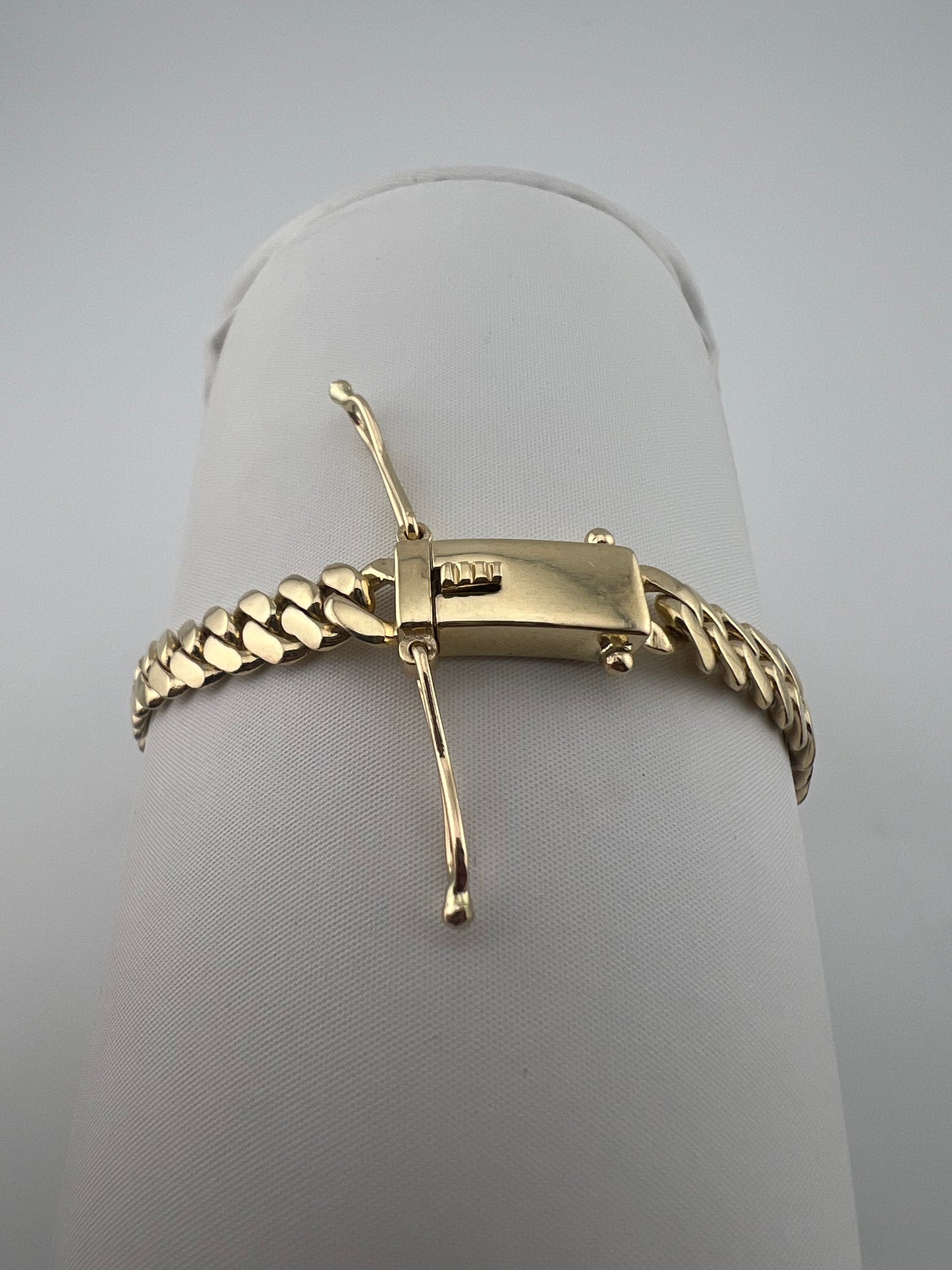 9ct Solid Gold Cuban Bracelet 8 INCH - 6mm Cuban Curb  - FULL HALLMARK & BOXED