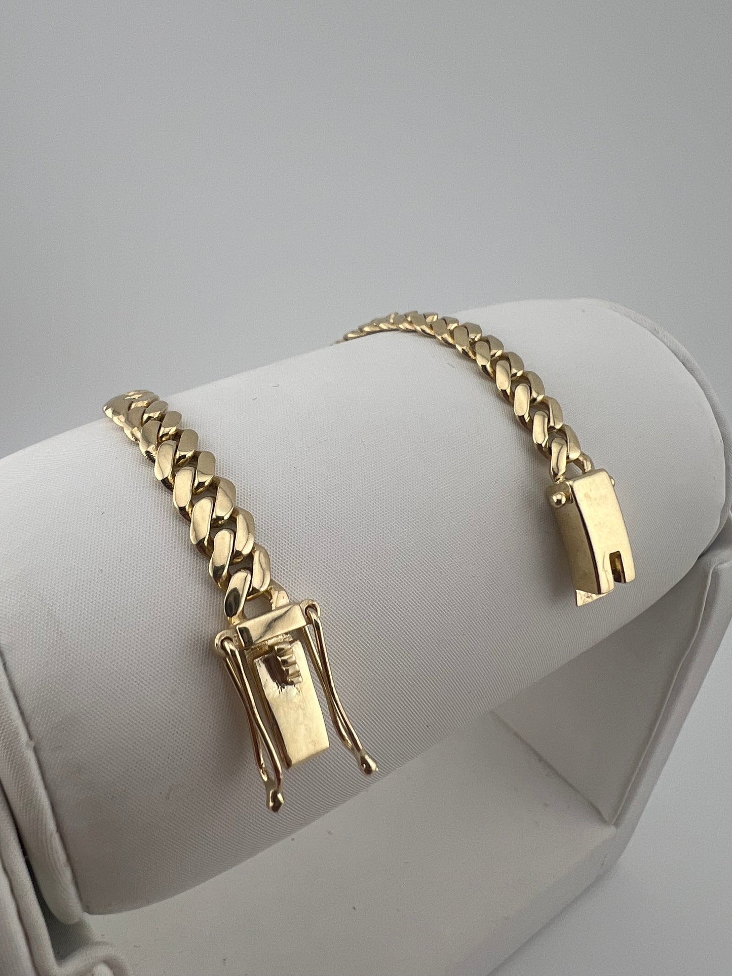 9ct Solid Gold Cuban Bracelet 8 INCH - 6mm Cuban Curb  - FULL HALLMARK & BOXED