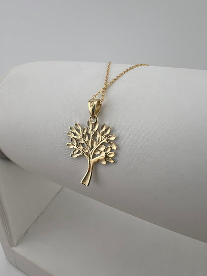 9ct Gold Tree Of Life Pendant - Real Gold Tree Of Life Pendant UK Sale & Boxed