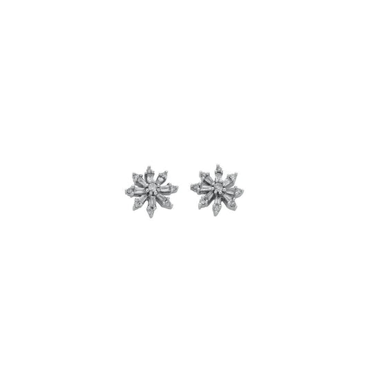 9ct White Gold 0.35ct Diamond Studs Earrings