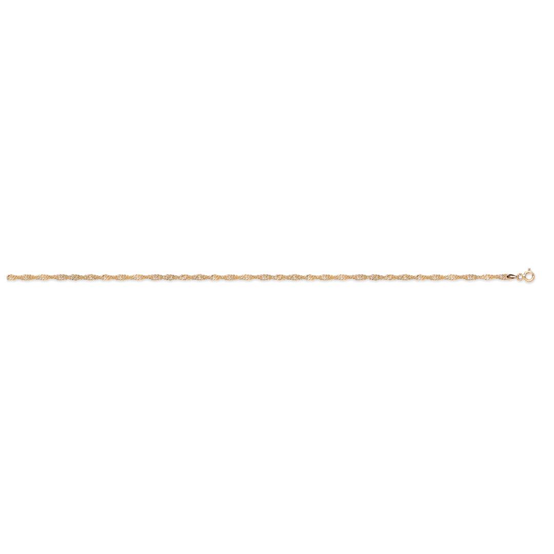 Y/G Hollow Singapore Anklet