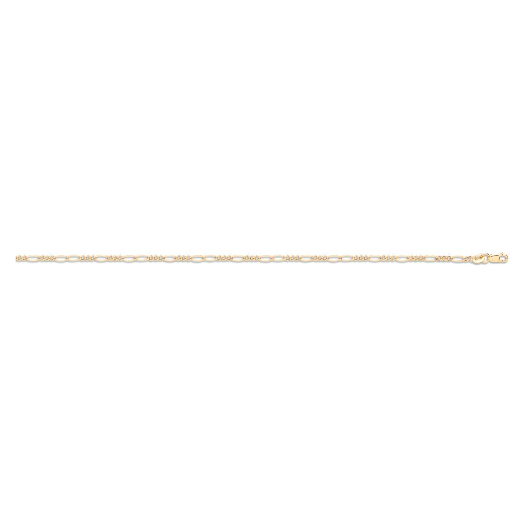 Y/G Hollow Figaro Anklet